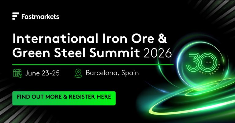 Fastmarkets 30th International Iron Ore & Green Steel Summit